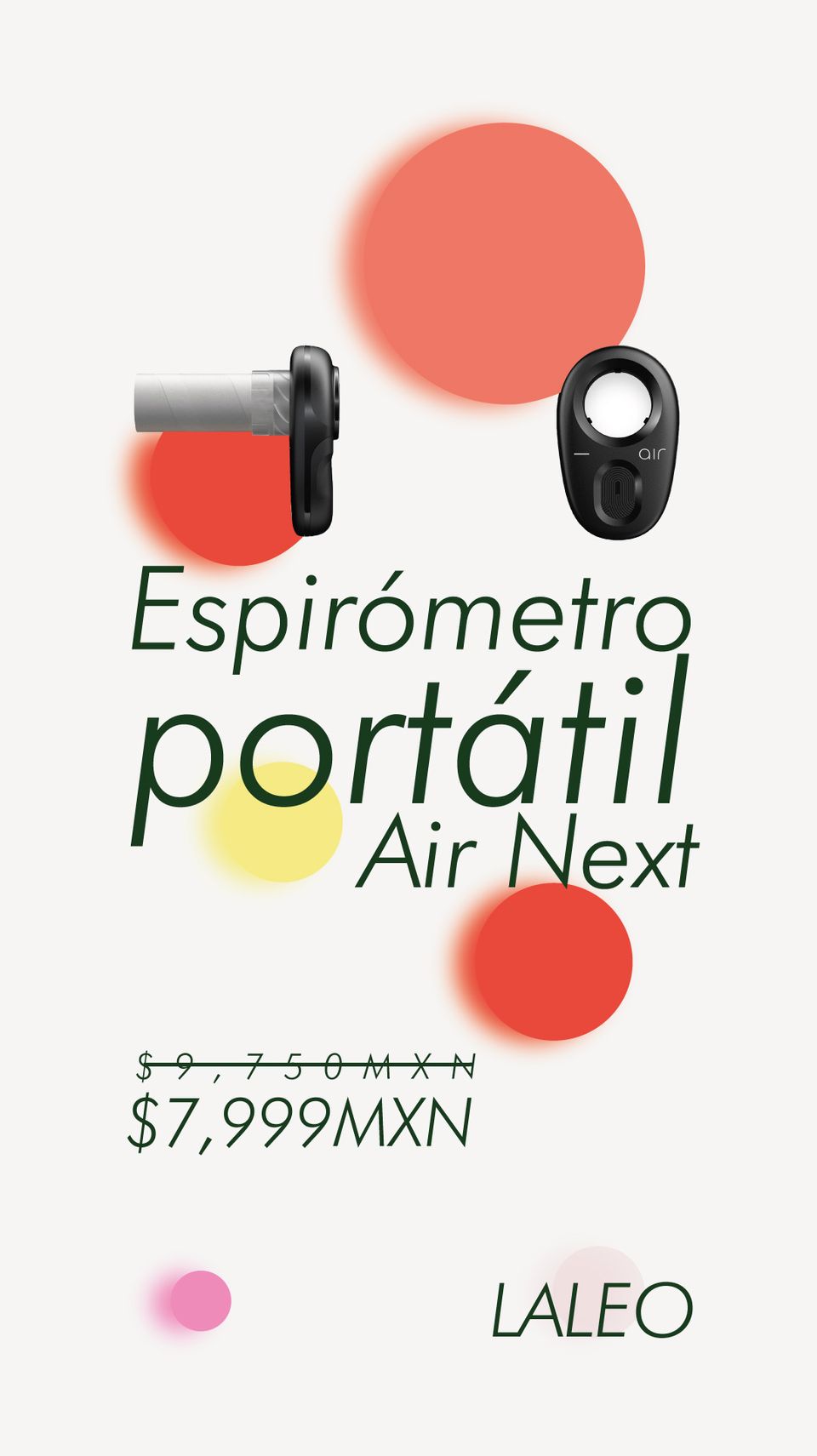 Espirómetro portátil Air Next