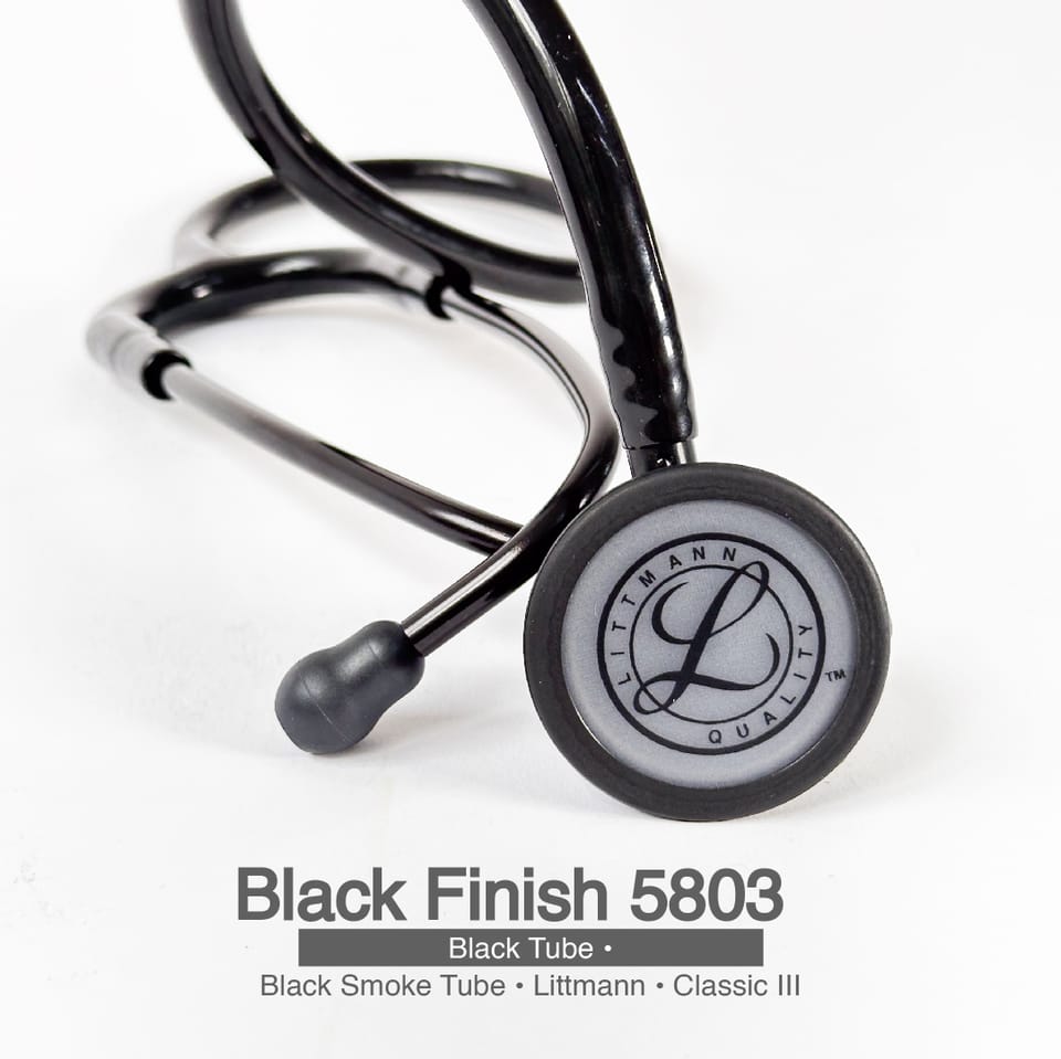 Estetoscopio Classic III Littmann Black Finish 5803