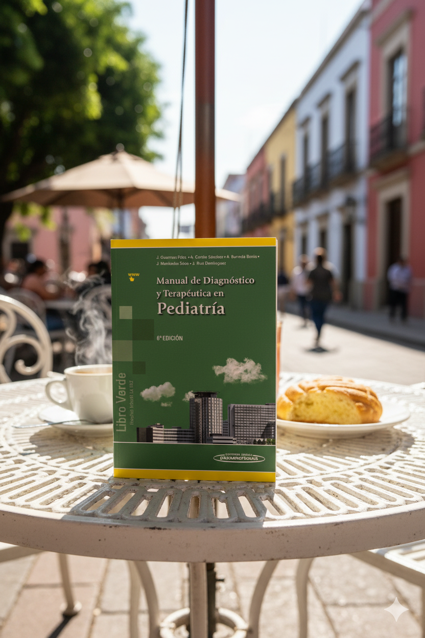🌿 El “Libro Verde” del Hospital Infantil La Paz: Un clásico imprescindible en la formación pediátrica