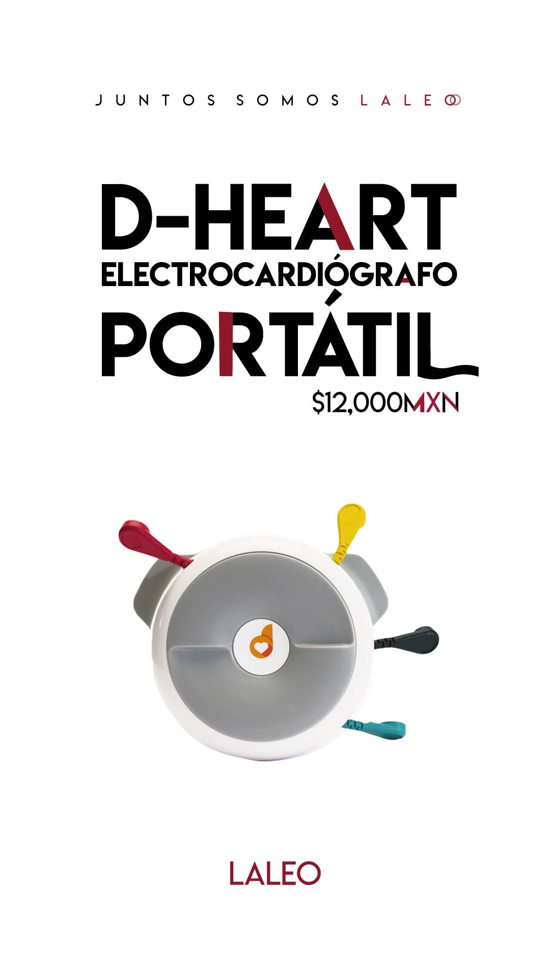 D-Heart Electrocardiógrafo portátil