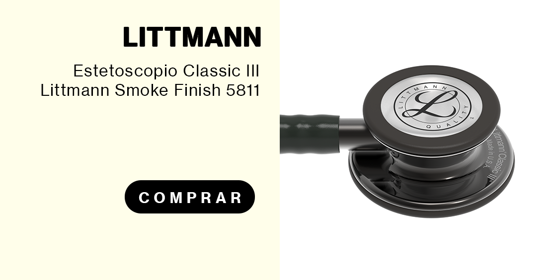 Estetoscopio Classic III Littmann Smoke Finish 5811