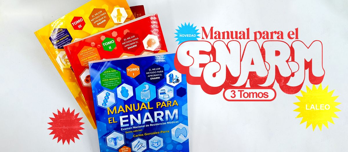 Manual para el ENARM 3 tomos