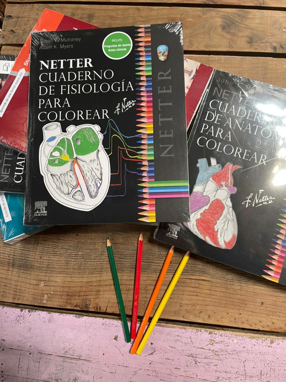 Netter.  Cuaderno de fisiología para colorear