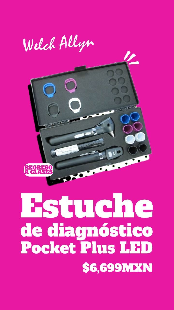 Estuche de diagnóstico Pocket Plus LED Welch Allyn