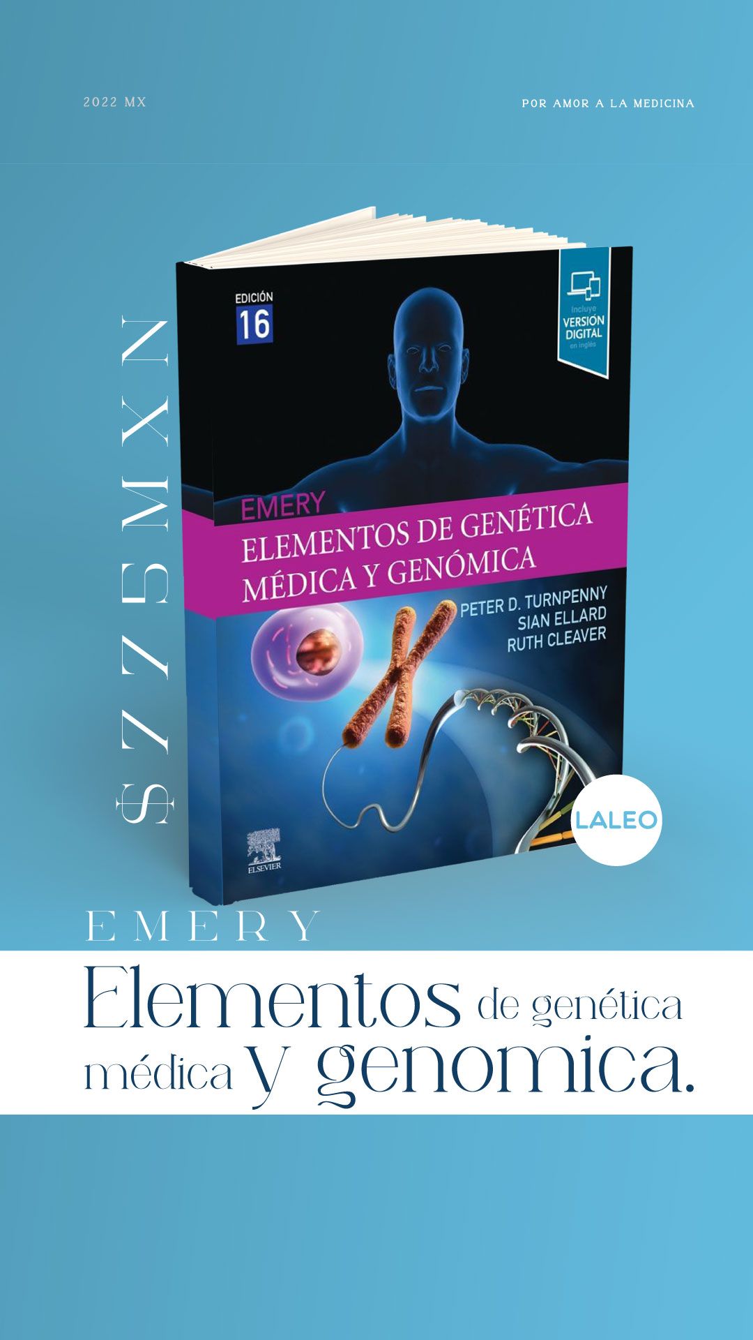 Emery. Elementos de genética médica y genómica