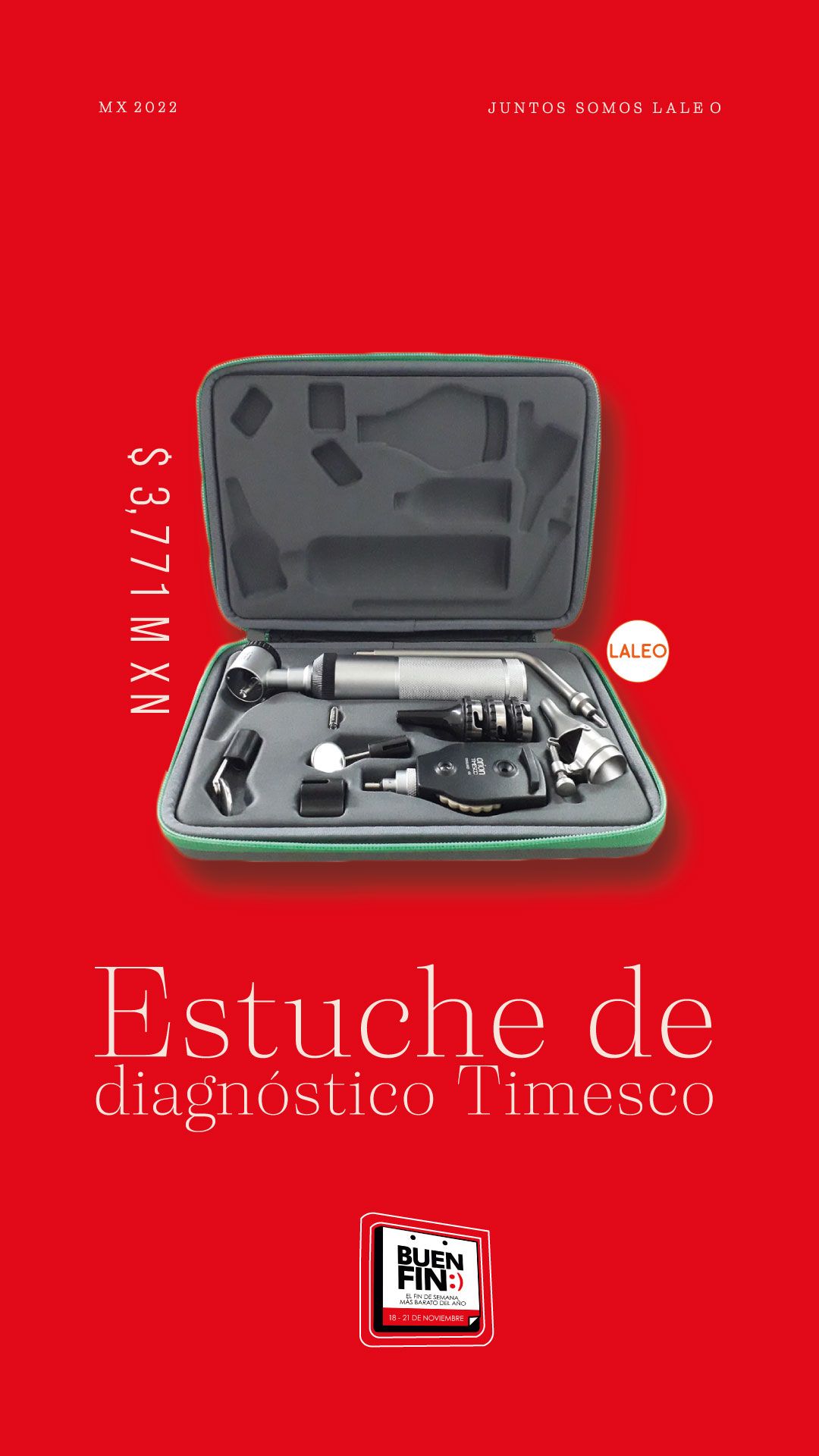 Estuche de diagnóstico Timesco