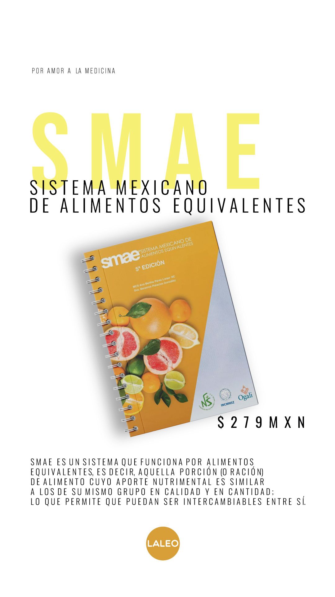 SMAE: Sistema mexicano de alimentos equivalentes