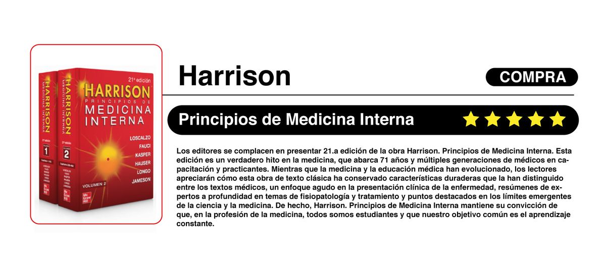 Harrison. Principios de Medicina Interna 21a. Edición