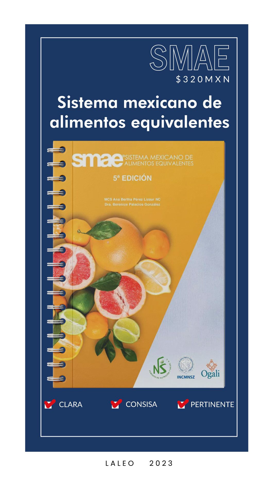 SMAE: Sistema mexicano de alimentos equivalentes