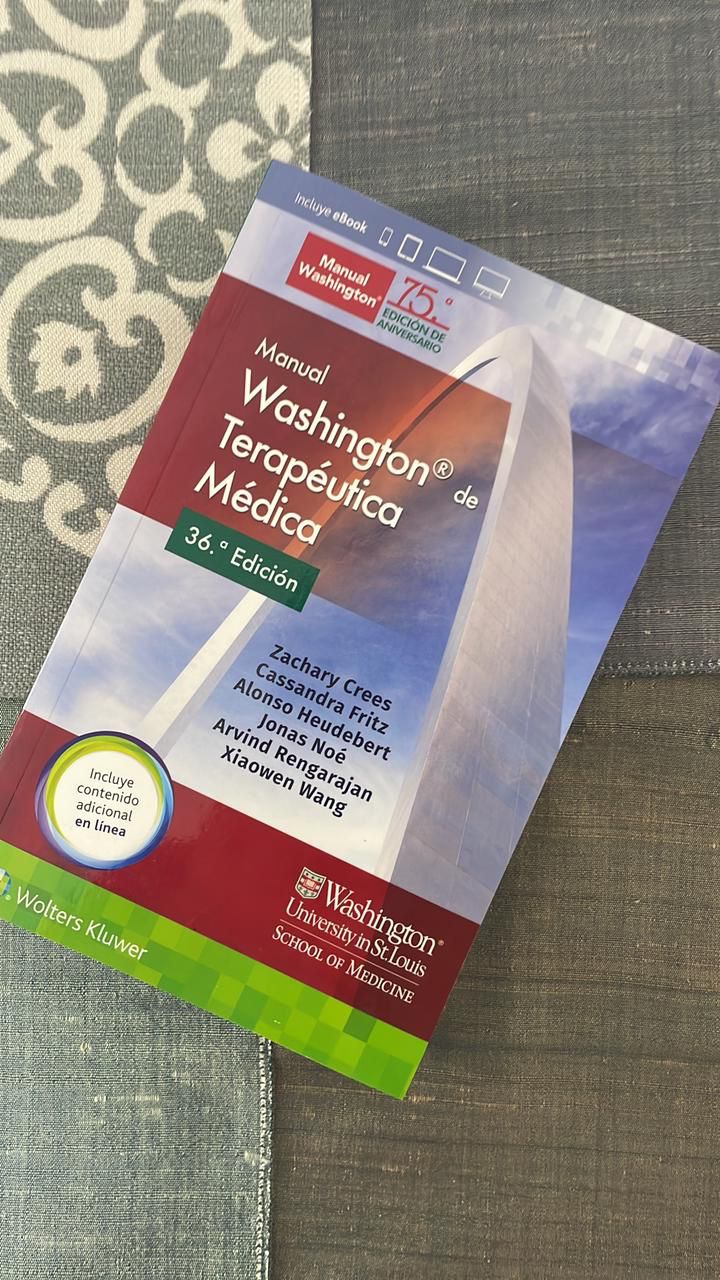 Manual Washington de terapéutica médica