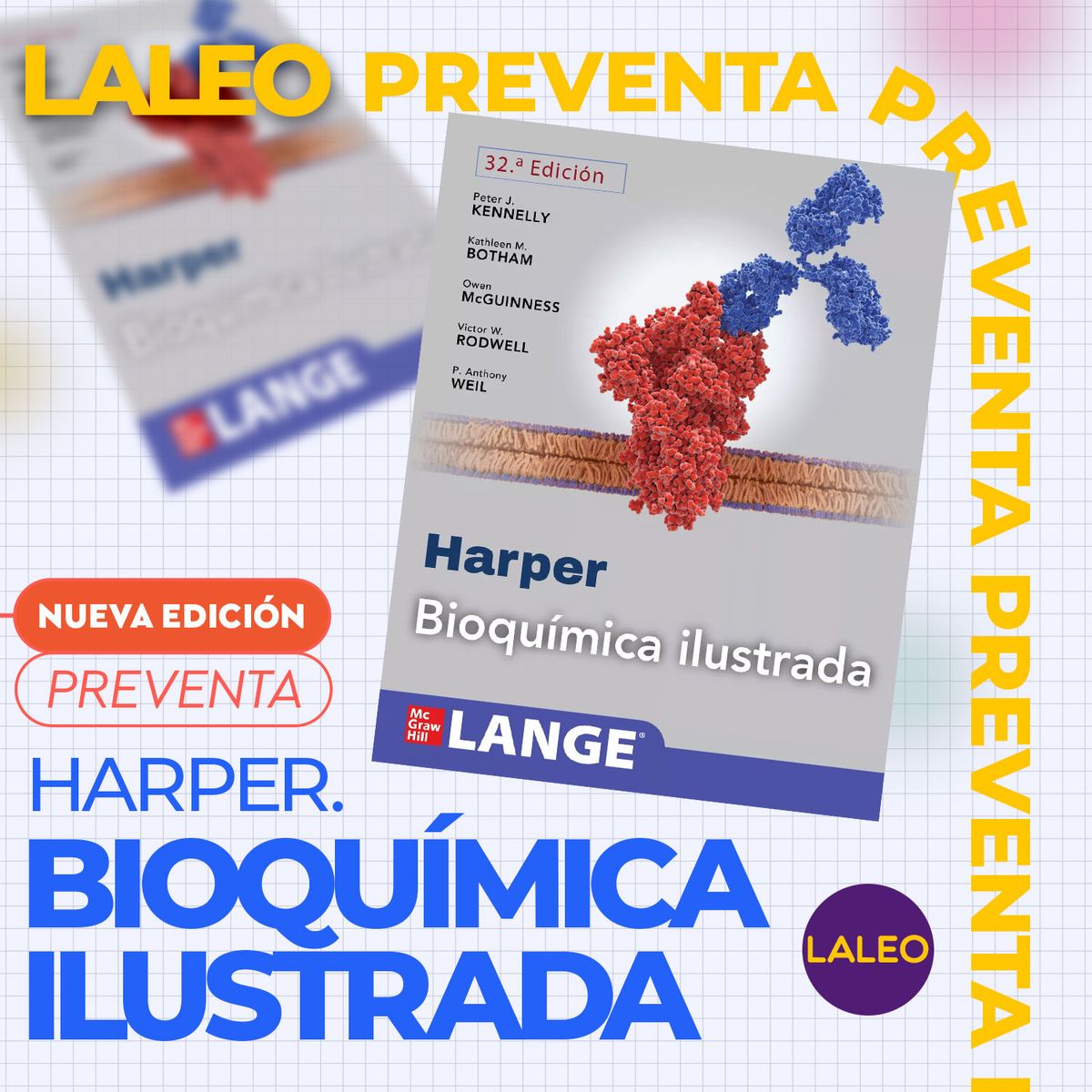 Presentación de la 32ª edición Harper. Bioquímica ilustrada LANGE