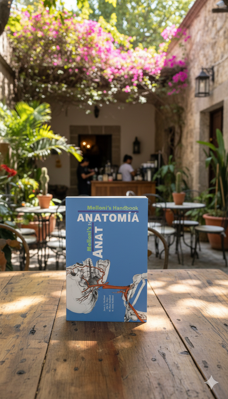 📘 Melloni’s Anatomy Handbook: El Manual de Referencia Rápida que Todo Estudiante de Medicina Necesita