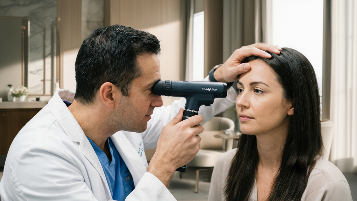 ¿Cómo se usa el Oftalmoscopio PanOptic™?