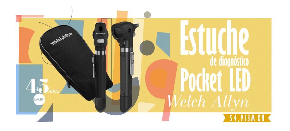 Estuche de diagnóstico Pocket LED Welch Allyn