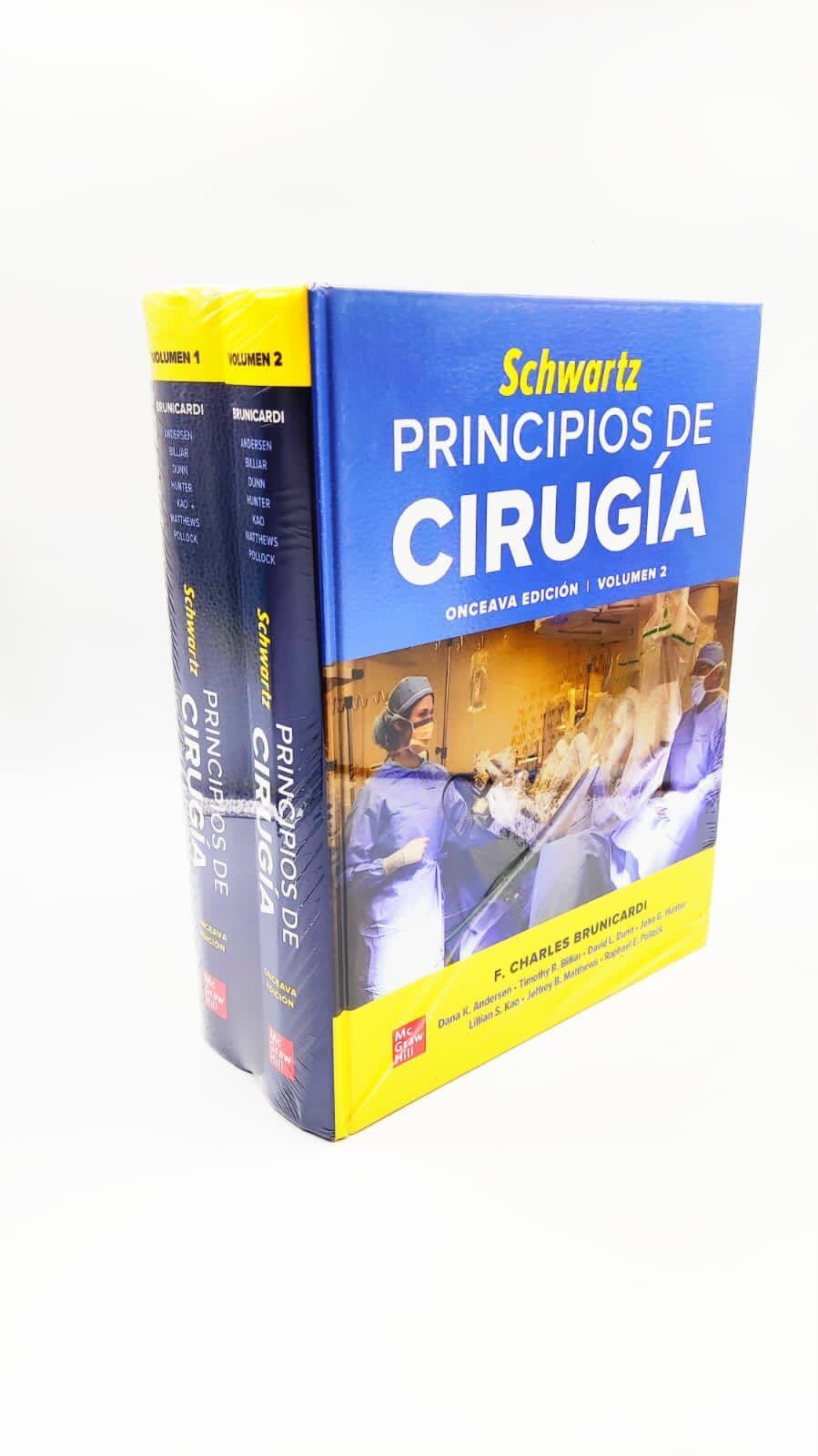 Schwartz. Principios de cirugía 2 volúmenes