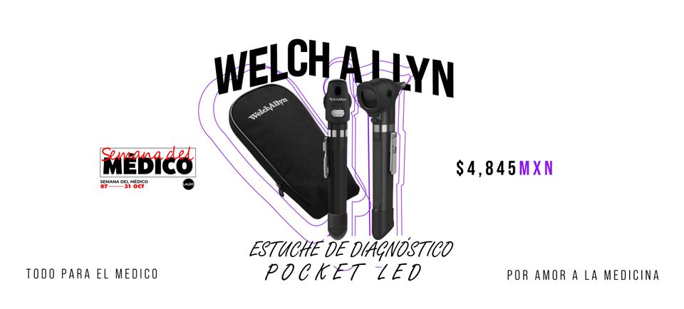 Estuche de diagnóstico Pocket LED Welch Allyn