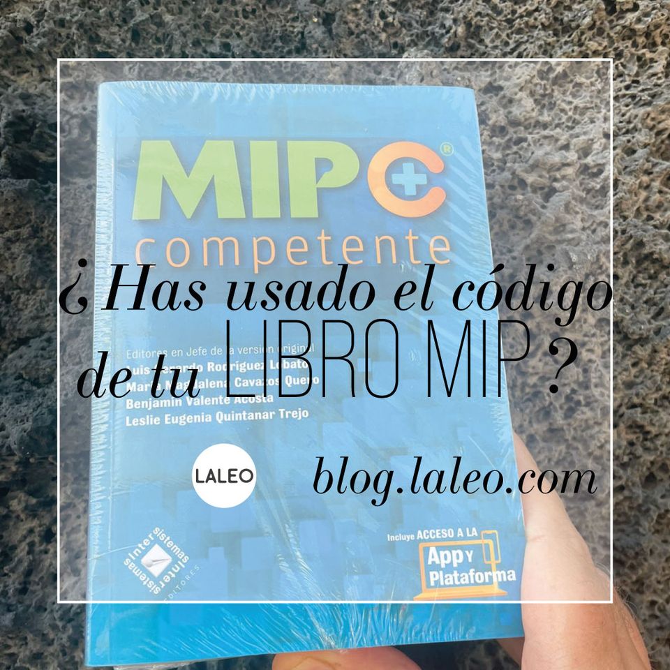 ¿Has usado el código de tu libro MIP?