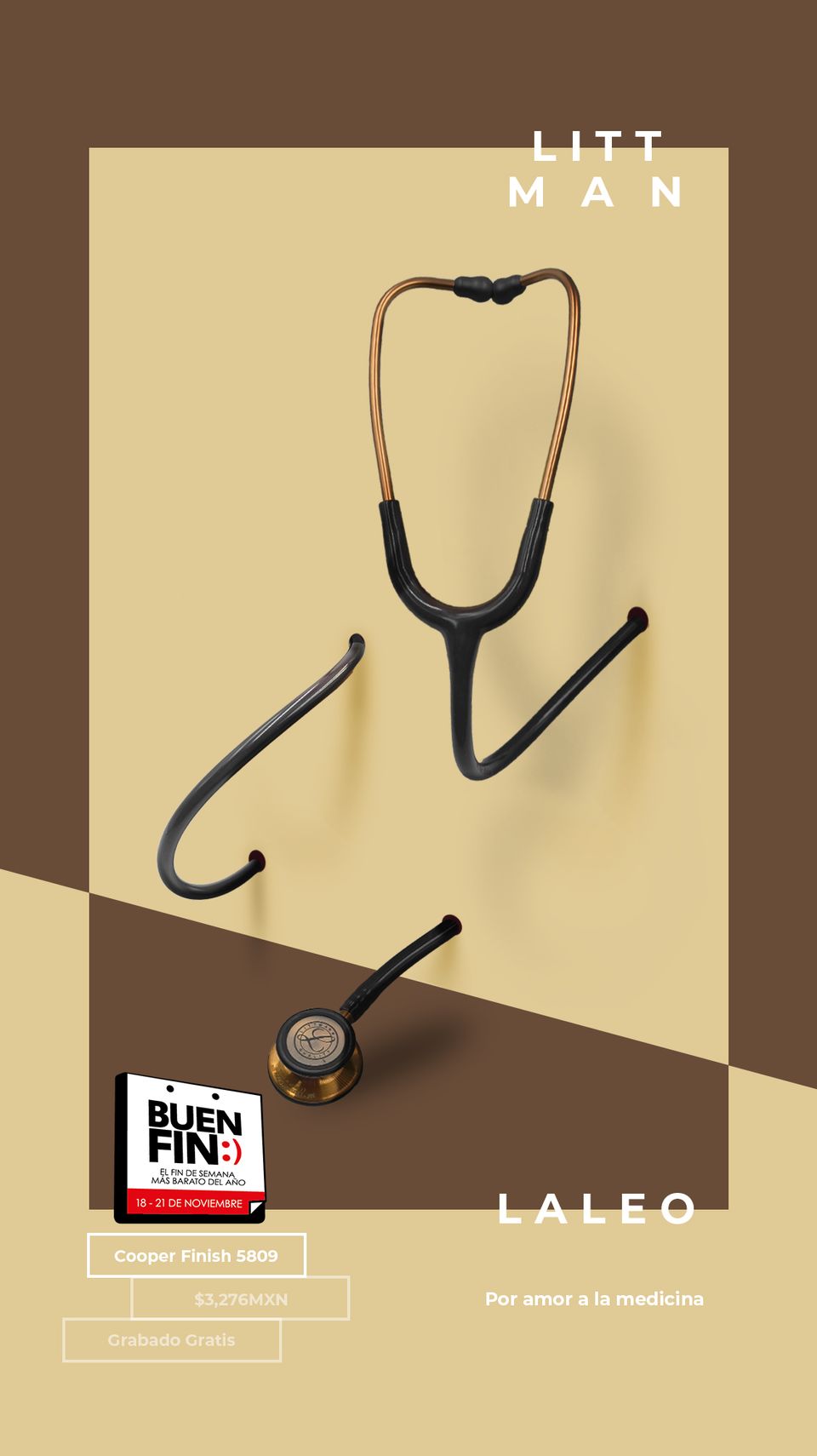 Estetoscopio Classic III Littmann Cooper Finish 5809