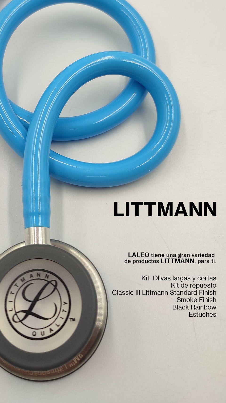 ¡Estetoscopios Littmann disponibles nuevamente!