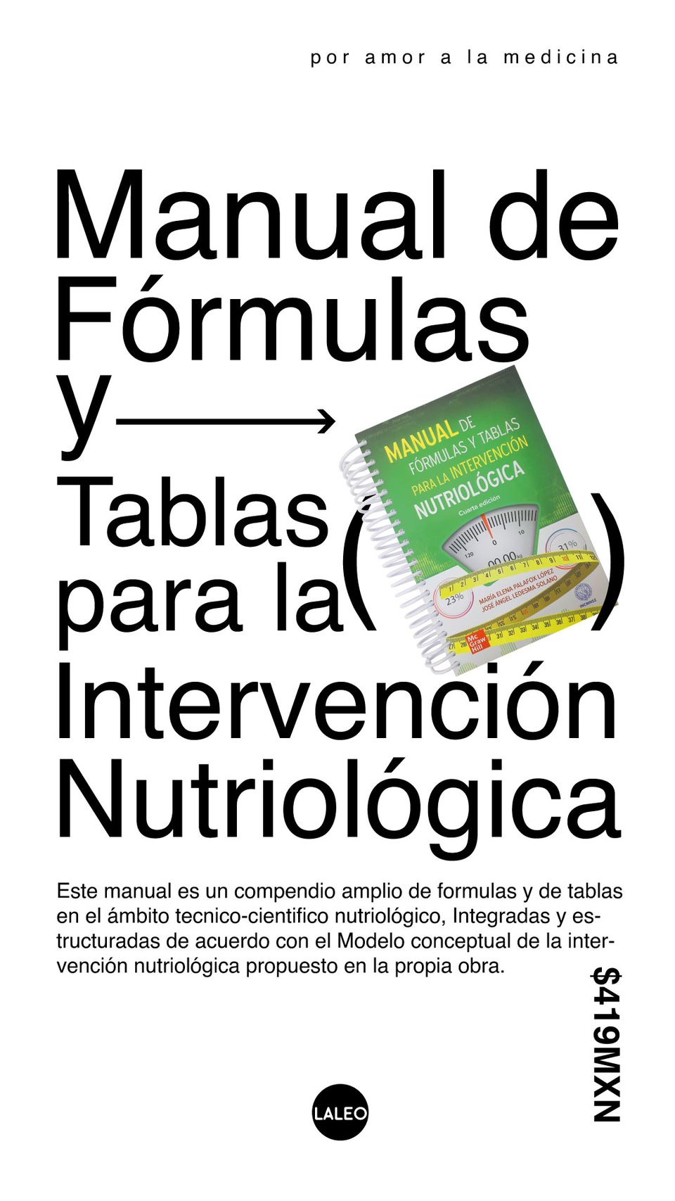 Manual de Fórmulas y Tablas para la Intervención Nutriológica