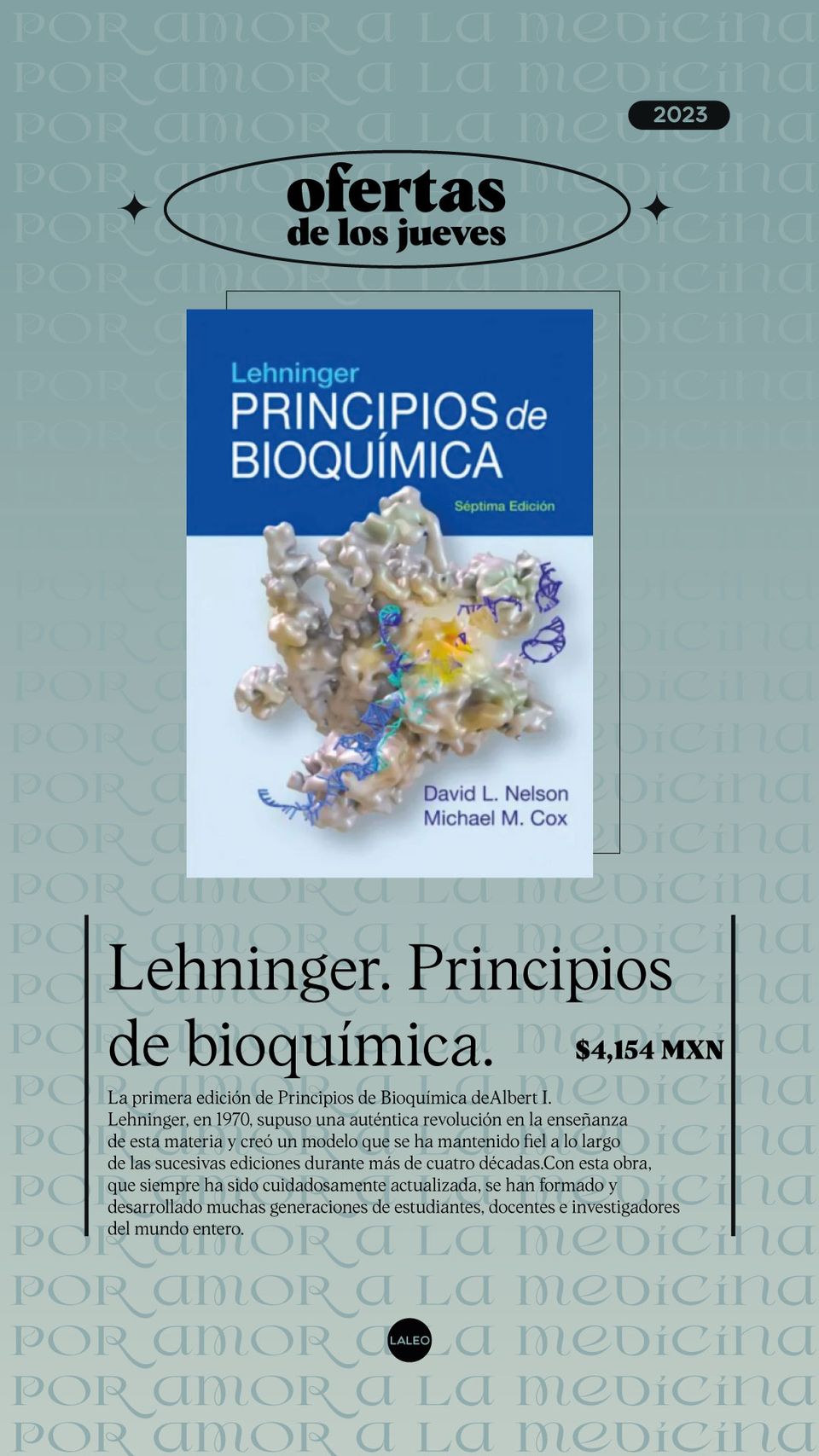 Lehninger. Principios de bioquímica