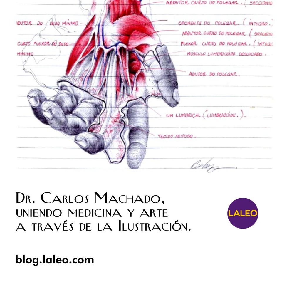 Dr. Carlos Machado, uniendo medicina y arte a través de la Ilustración.