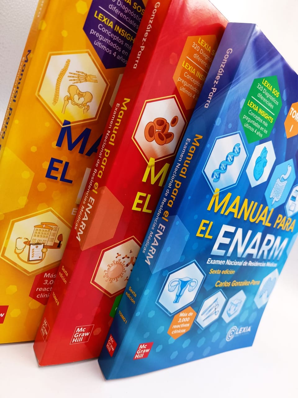 Dominando el ENARM: Una revisión integral de "Manual para el ENARM 3 tomos" de Carlos González Parra