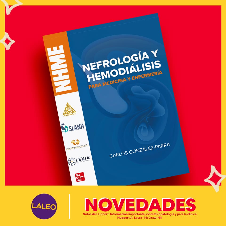 Presentamos "Nefrología y Hemodiálisis para Medicina y Enfermería": Una guía integral por el Dr. Carlos González Parra y destacados colaboradores
