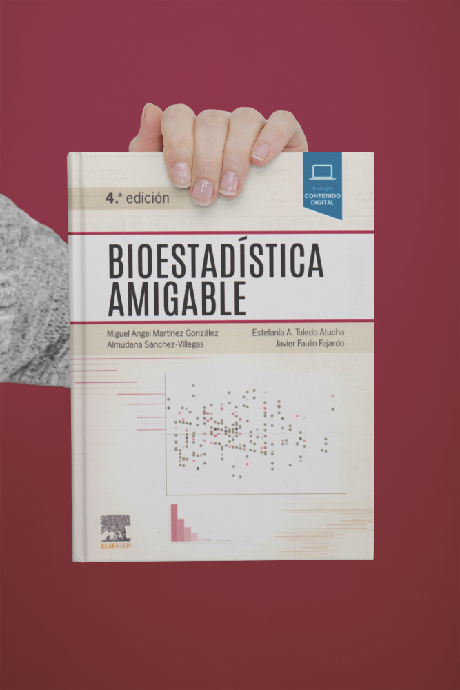 Bioestadística Amigable: Una guía atractiva y accesible por Miguel Ángel Martínez González