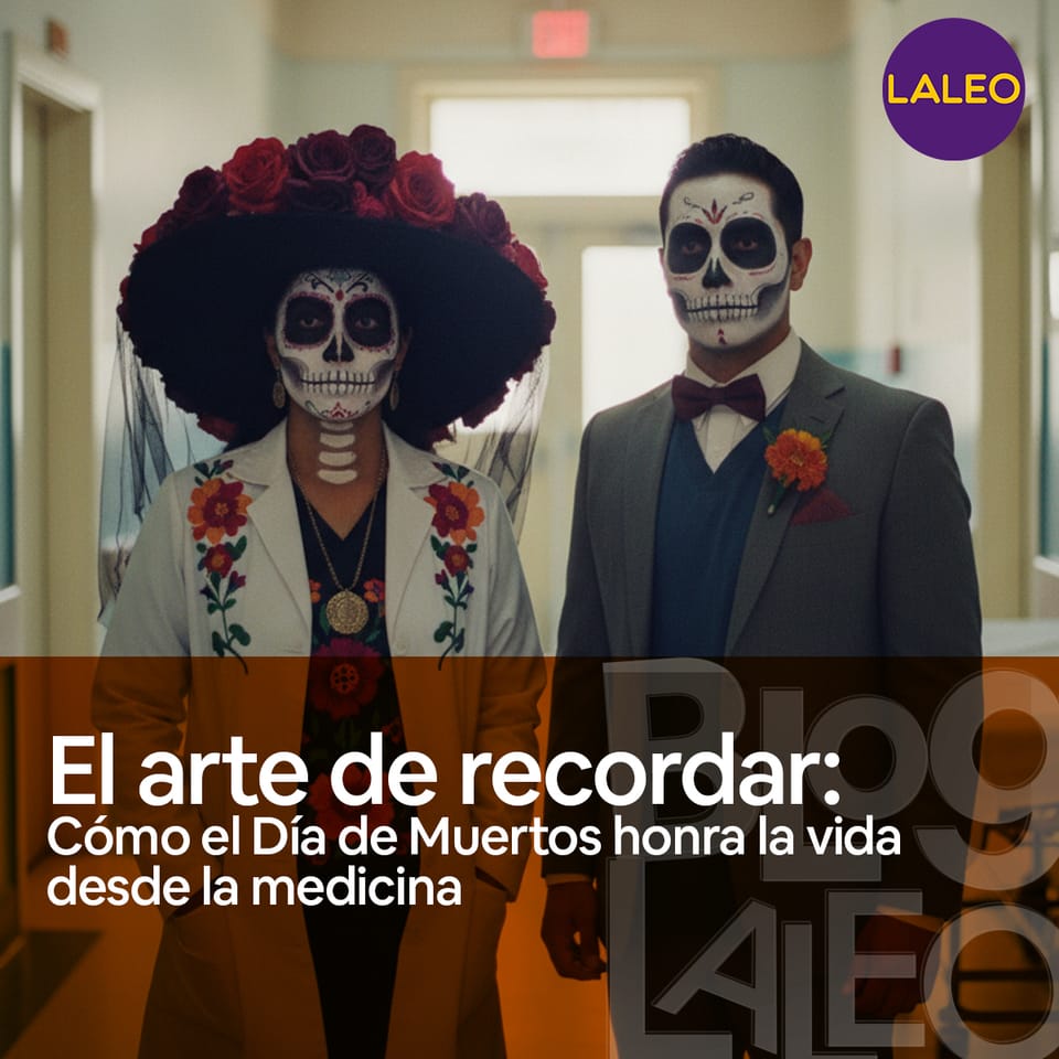 💀 El arte de recordar: cómo el Día de Muertos honra la vida desde la medicina